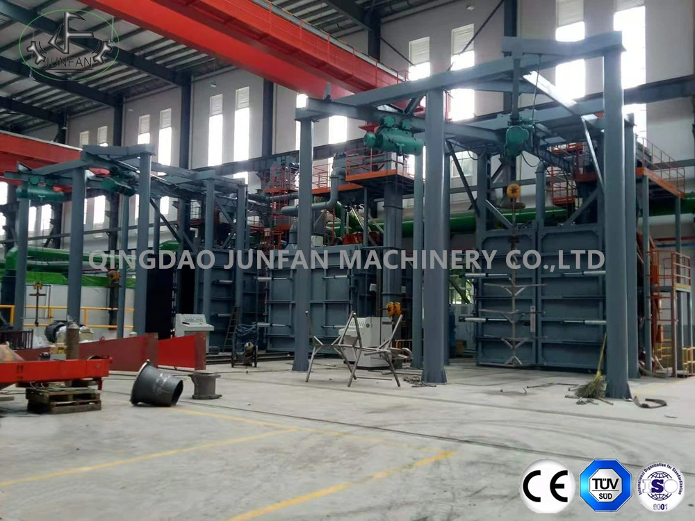 Hook Type Head Rail Shot Blasting Floor Cleaning Machine